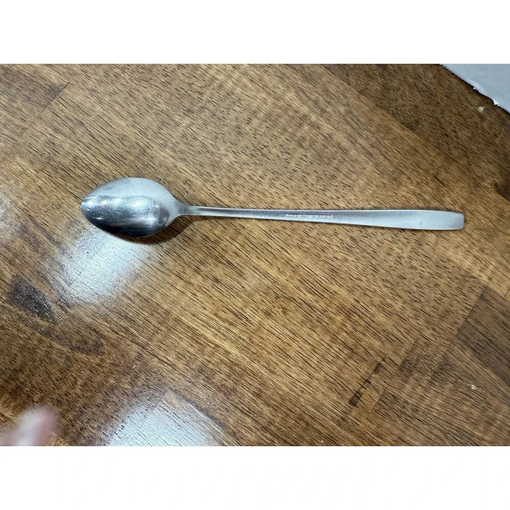 Northland Stainless Steel Silver Spoon Satin Finish Solid Handle Japan Single